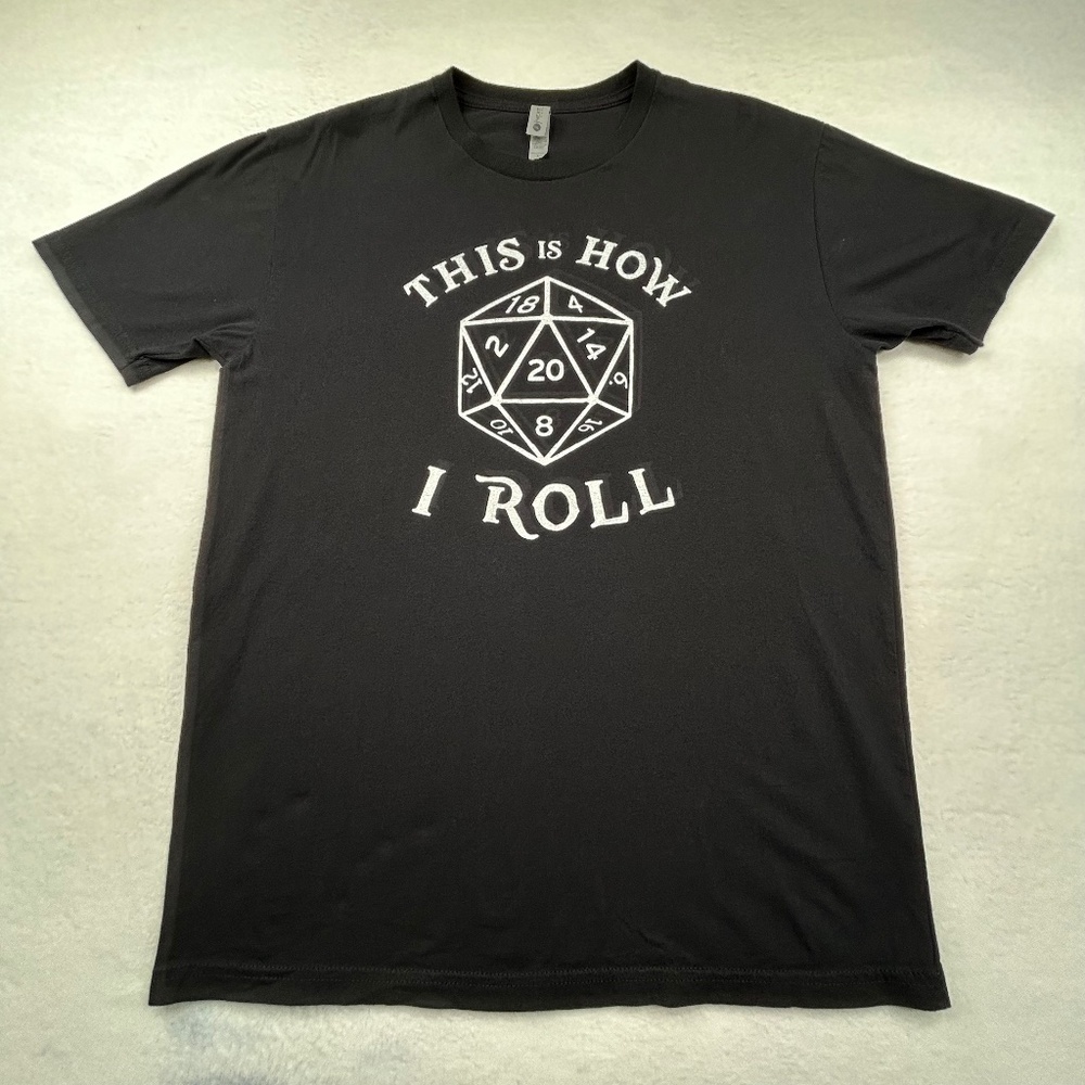 Next Level Apparel Stranger Things Hellfire Club graphic T-shirt Black Large